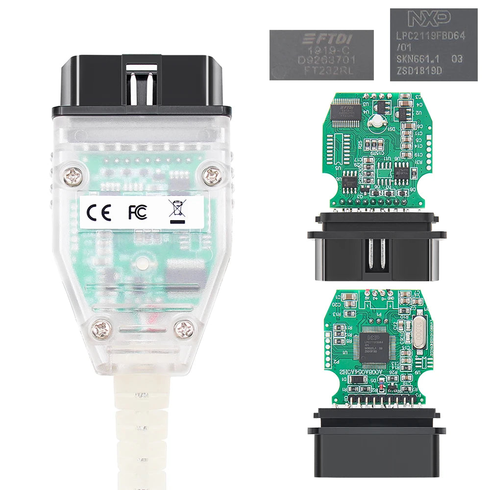 mini vci For Toyota TIS Techstream V18.00.008 minivci FTDI For J2534 Auto Scanner OBD OBD2 Car Diagnostics cable MINI-VCI Cable